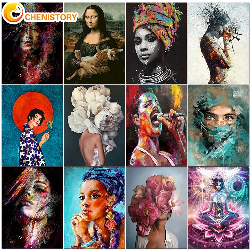 Набор для рисования по номерам на холсте с рамкой | Дом и сад