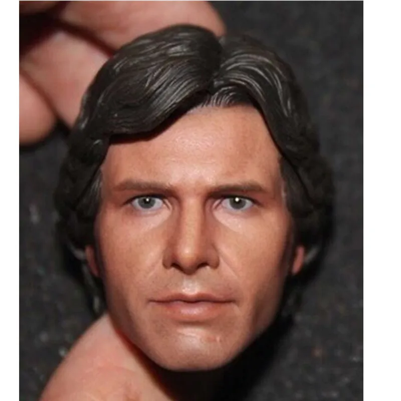 

1/6 Scale Harrison Ford, резьба по головке HanSolo для 12 "фигурки тела