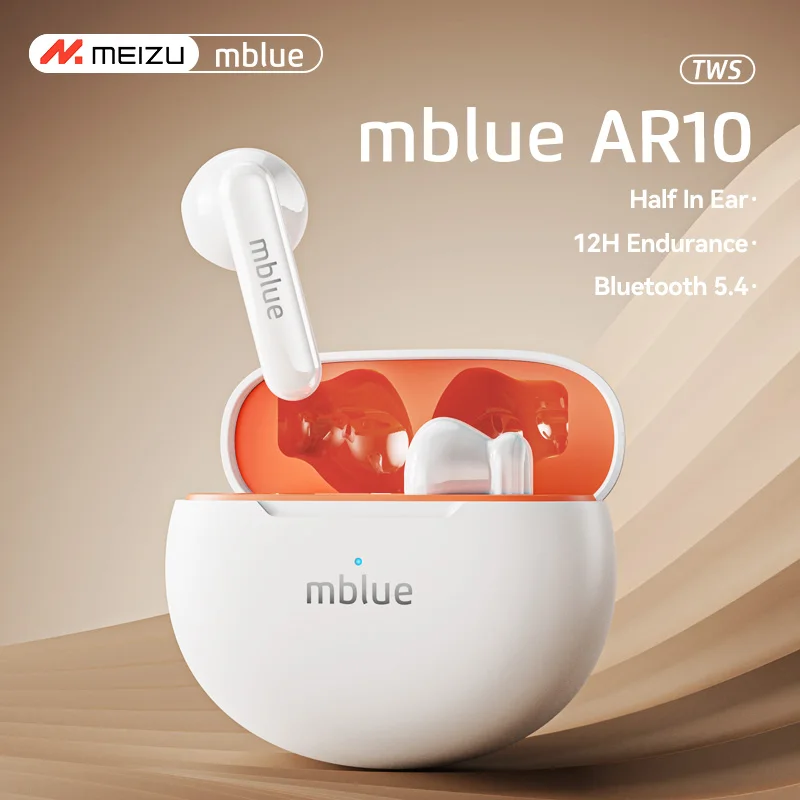Оригинальные беспроводные наушники MEIZU Mblue AR10 TWS с шумоподавлением HIFI HD
