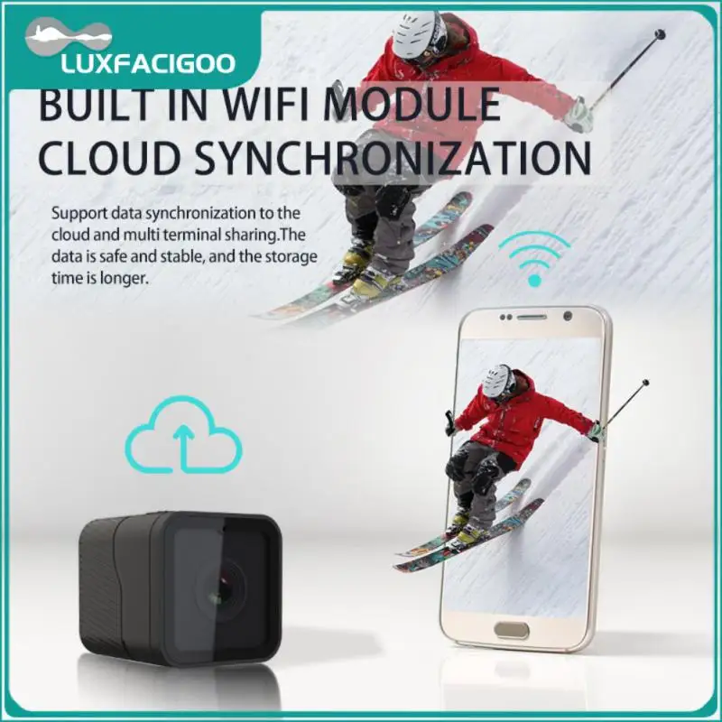 

With Built-in Mic Video Recording Camera Portable Dv Go Action Camera Cs03 Sport Camcorder Cmos Travel Wifi Camera 12m