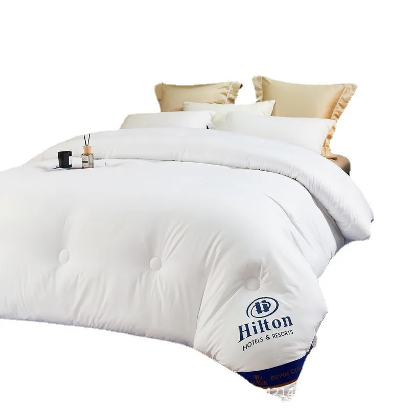 Шелковое Одеяло Хилтон для отеля шелк тутового шелкопряда осенне-зимнее одеяло