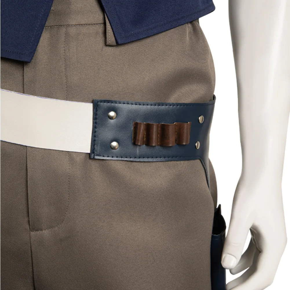 Survivor Cal Kestis Косплей Мужской костюм Куртка Жилет Рубашка Брюки Полный комплект