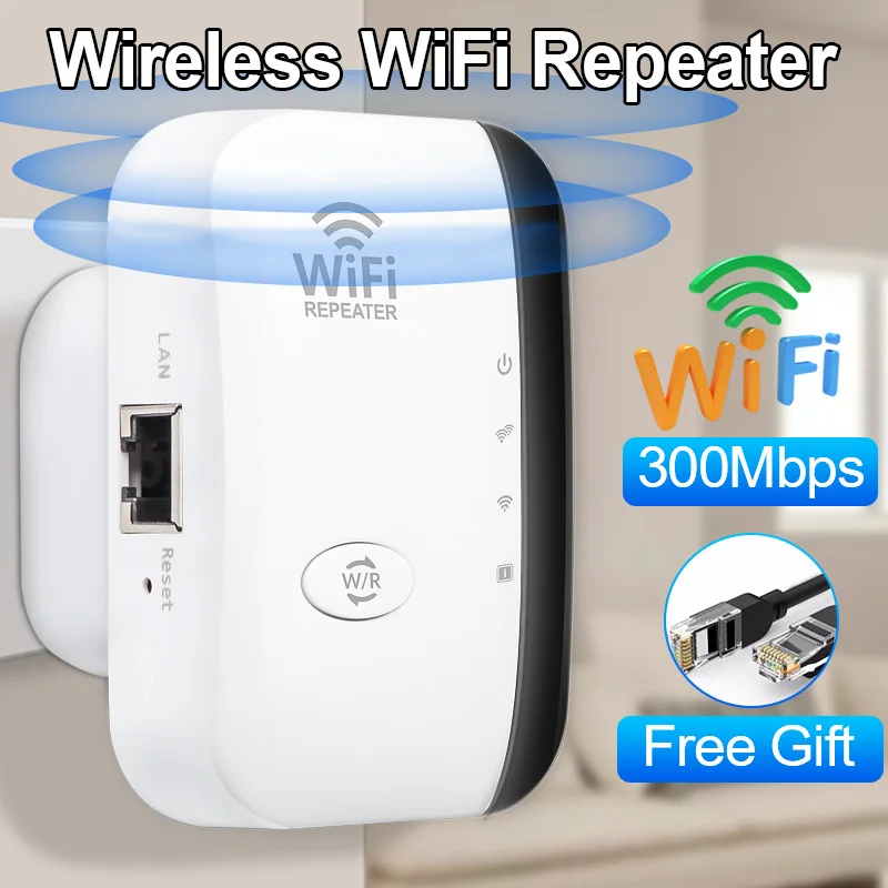 

Wi-Fi ретранслятор, 300 Мбит/с, 802.11N