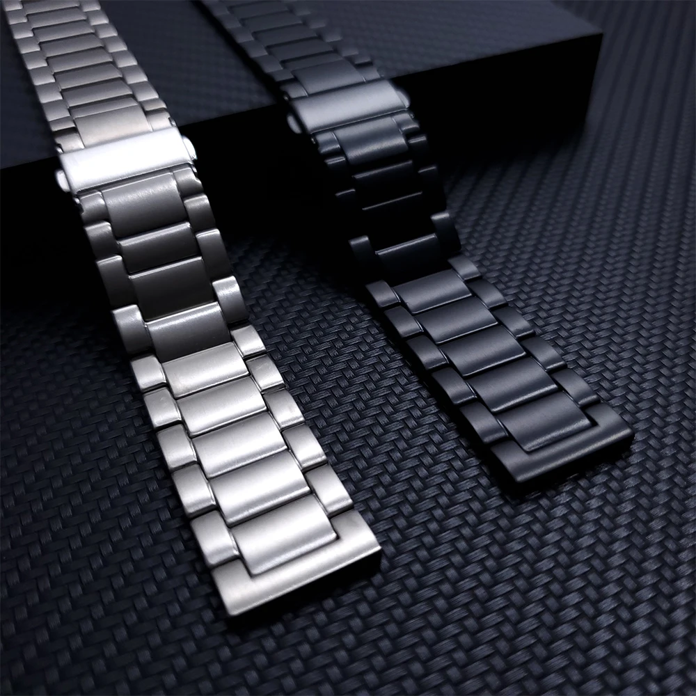 

For Suunto 9 Peak Watch Band Watchband Titanium Strap Replace Accessories Metal Stainless steel clasp Bracelet Wristband 22mm