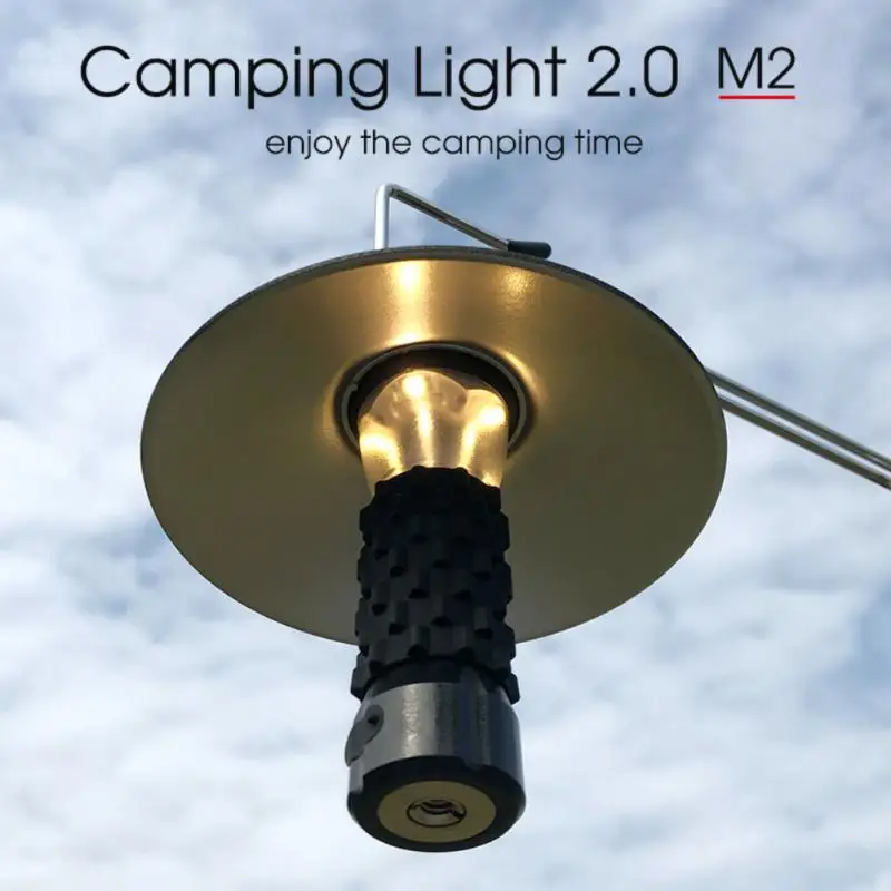 

Multiple Usages Camping Light Metal 2600mah I8650 Battery Emergency Lantern Usb Rechargeable Atmosphere Lamp Atmosphere Light