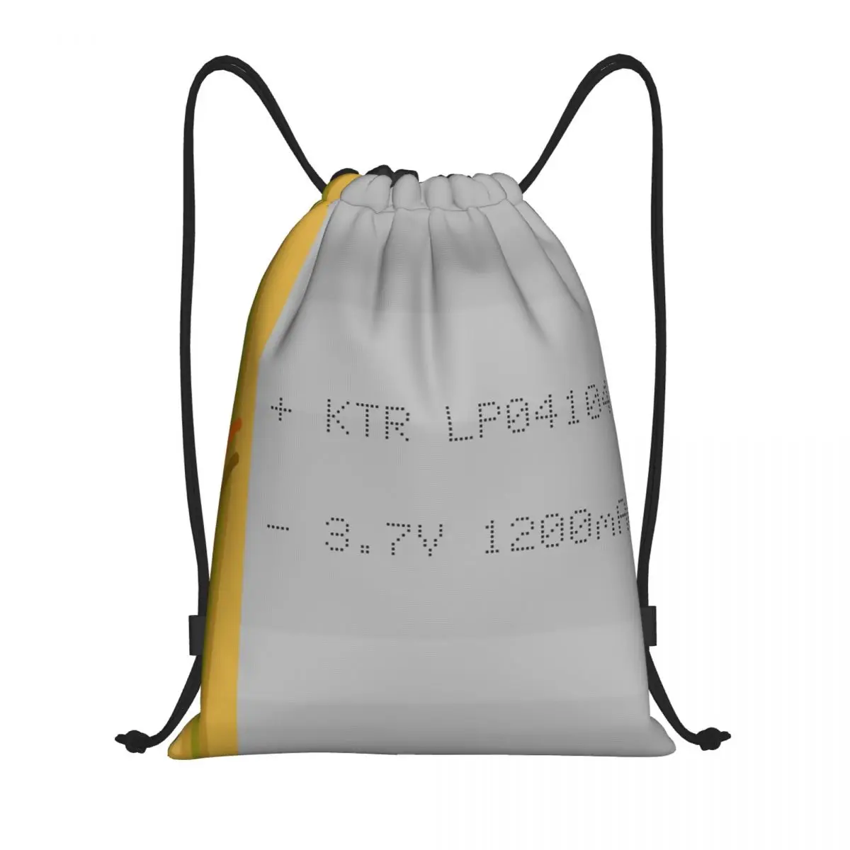 

Lithium Polymer Battery Drawstring Backpack Sports Gym Bag for Men Women Training Sackpack