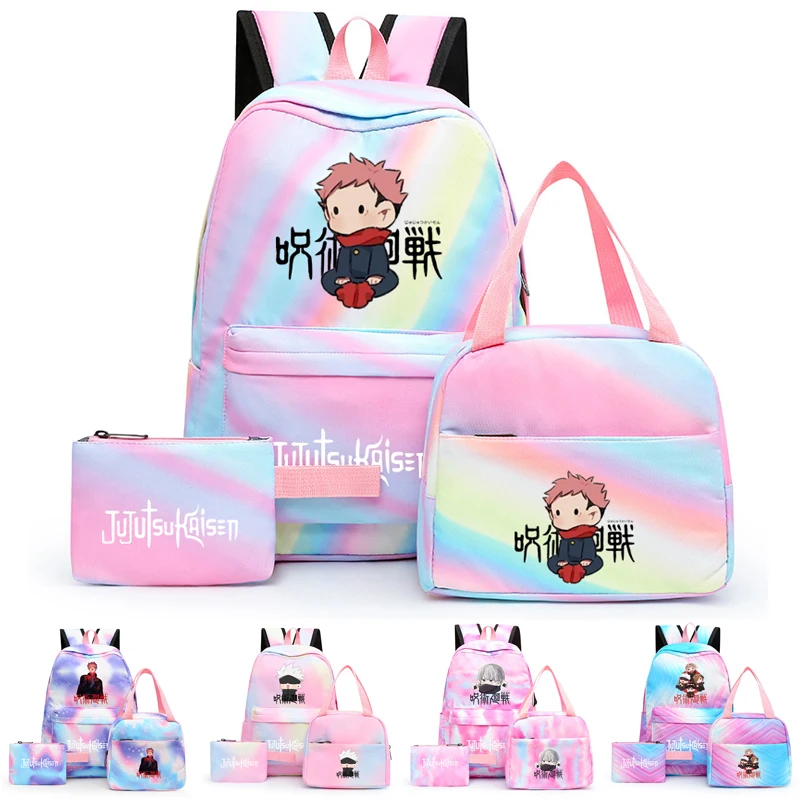 

3 шт./комплект, водонепроницаемые школьные ранцы для девочек