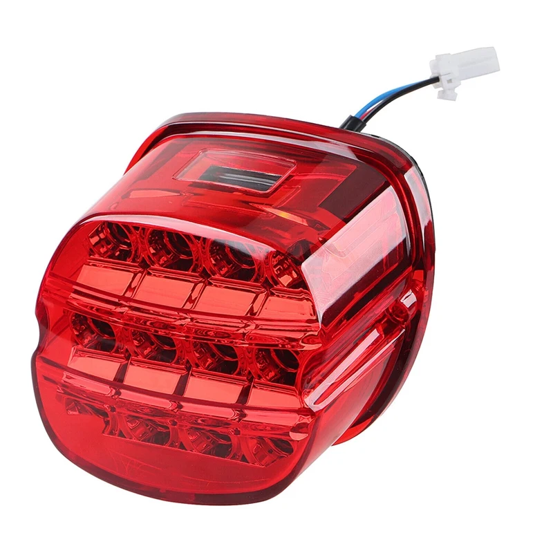 

Red Lens LED Brake Tail Light Accessories For Electra Glide Fatboy Ultra Limited Dyna