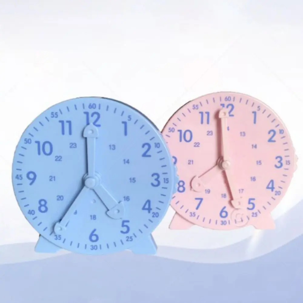 Мини-часы с тремя контактами милые имитации Обучающие часы модель простые