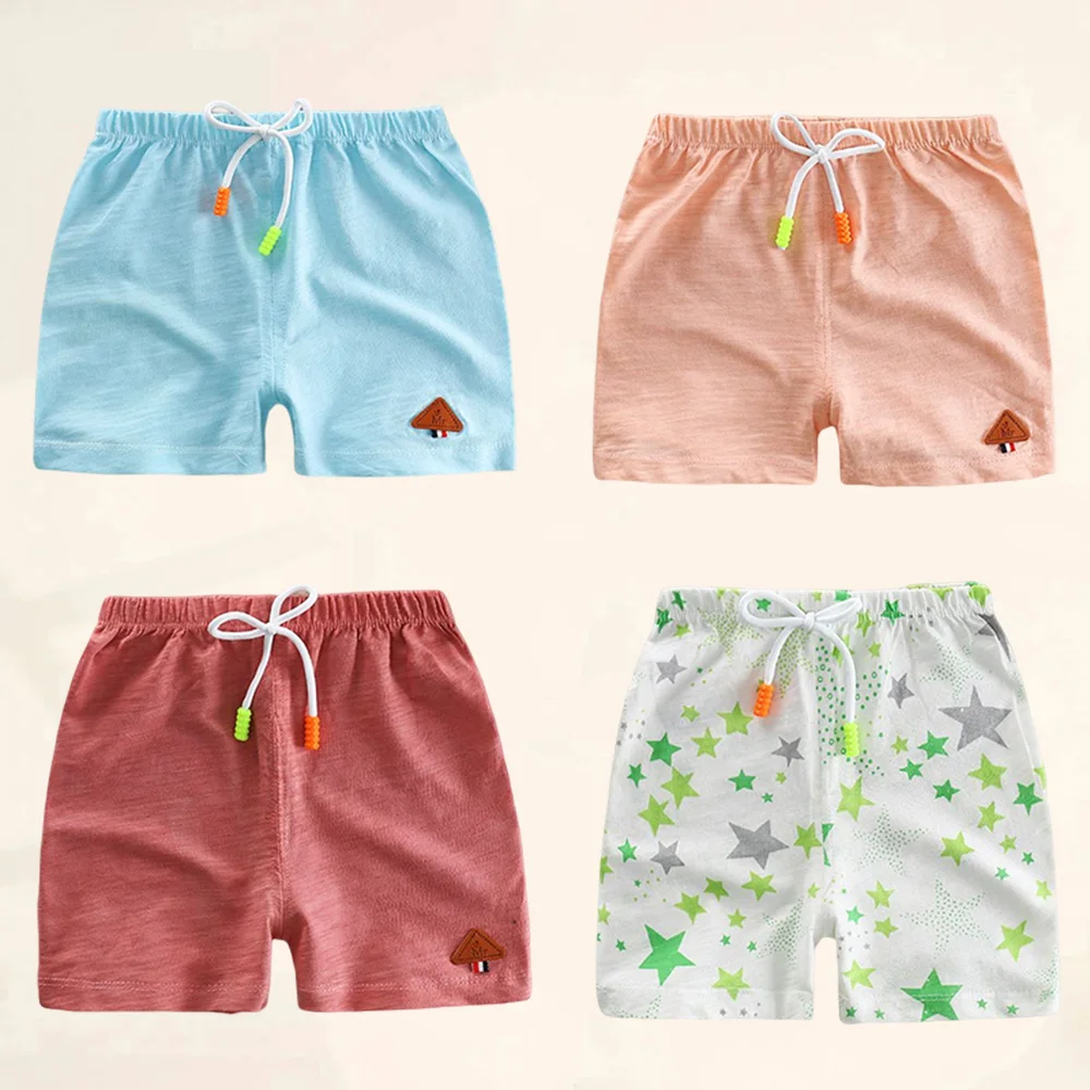 Children Pants Shorts Cotton Summer Baby Shorts Children's Clothing Shorts Girls Boys Breathable Soft Loose Beach Short Pants