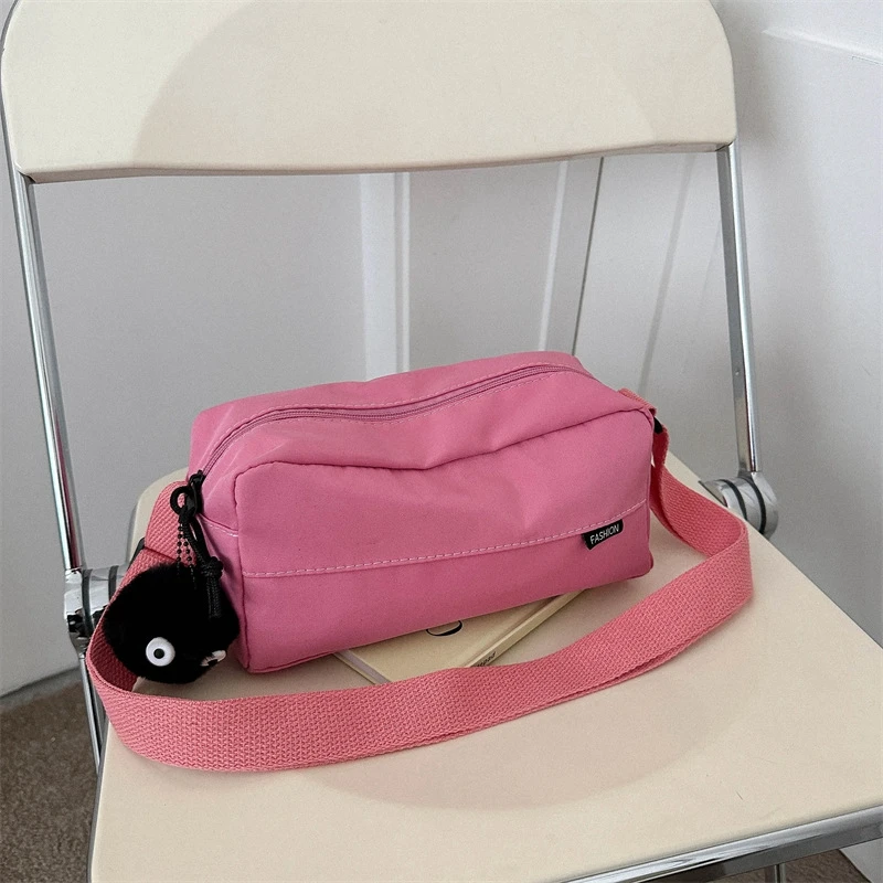 Students satchel crossbody bag Square Women Sweet Messenger Bag Girl Shoulder Bag Casual Teenage Sling Bags