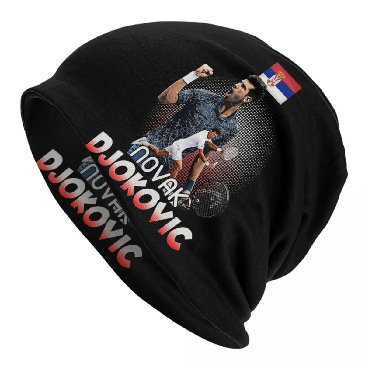 Tennis Novak DjokoVic Caps Men Women Unisex Streetwear Winter Warm Knit Hat Adult funny Hats