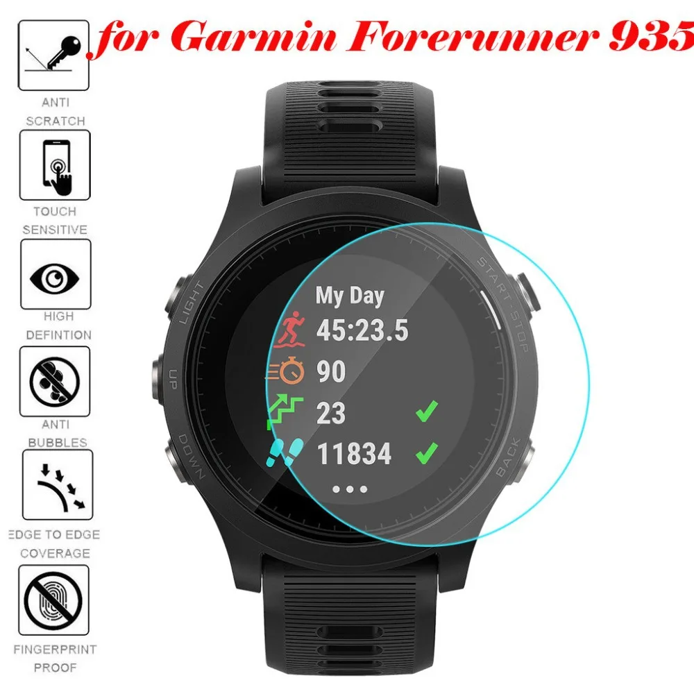 FIFATA 2 шт. HD защитная пленка из закаленного стекла для Garmin Fenix 6 6S 6X 5 5S 5X/Forerunner 245