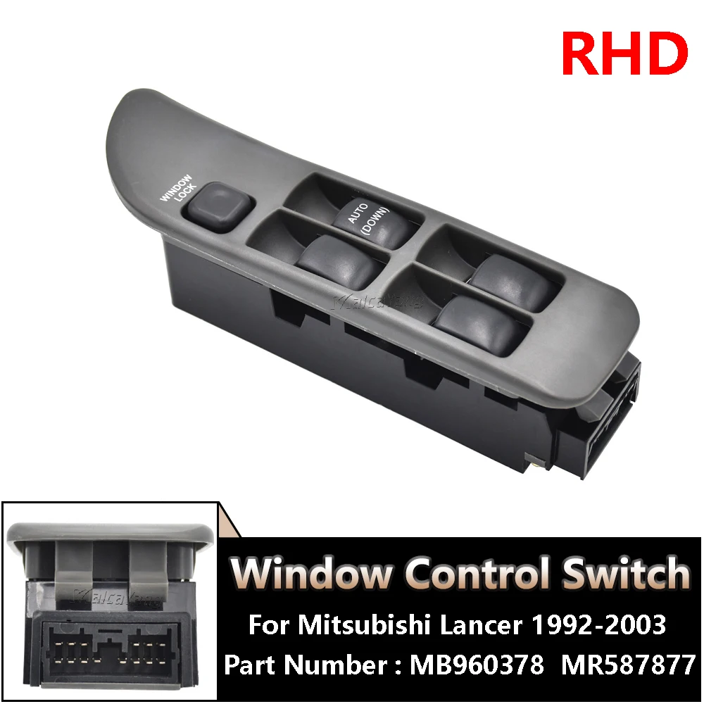 

Auto Down Power Window Switch Control Button MB960378 MR587877 For Mitsubishi Lancer 1992-2003 Car Accessories