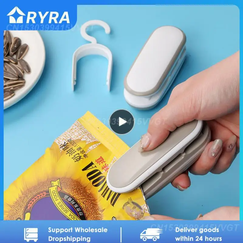 

Portable Durable Small Sealer Simple Seal Kitchen Keep Fresh Practical Safety Mini Delicate Household Convenient