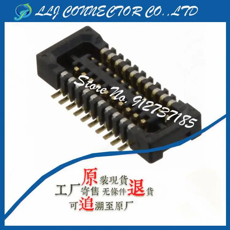 

20pcs/lot DF37B-20DS-0.4V(51) 0.4mm legs width 20Pin Female seat Board to board Connector 100% New and Original