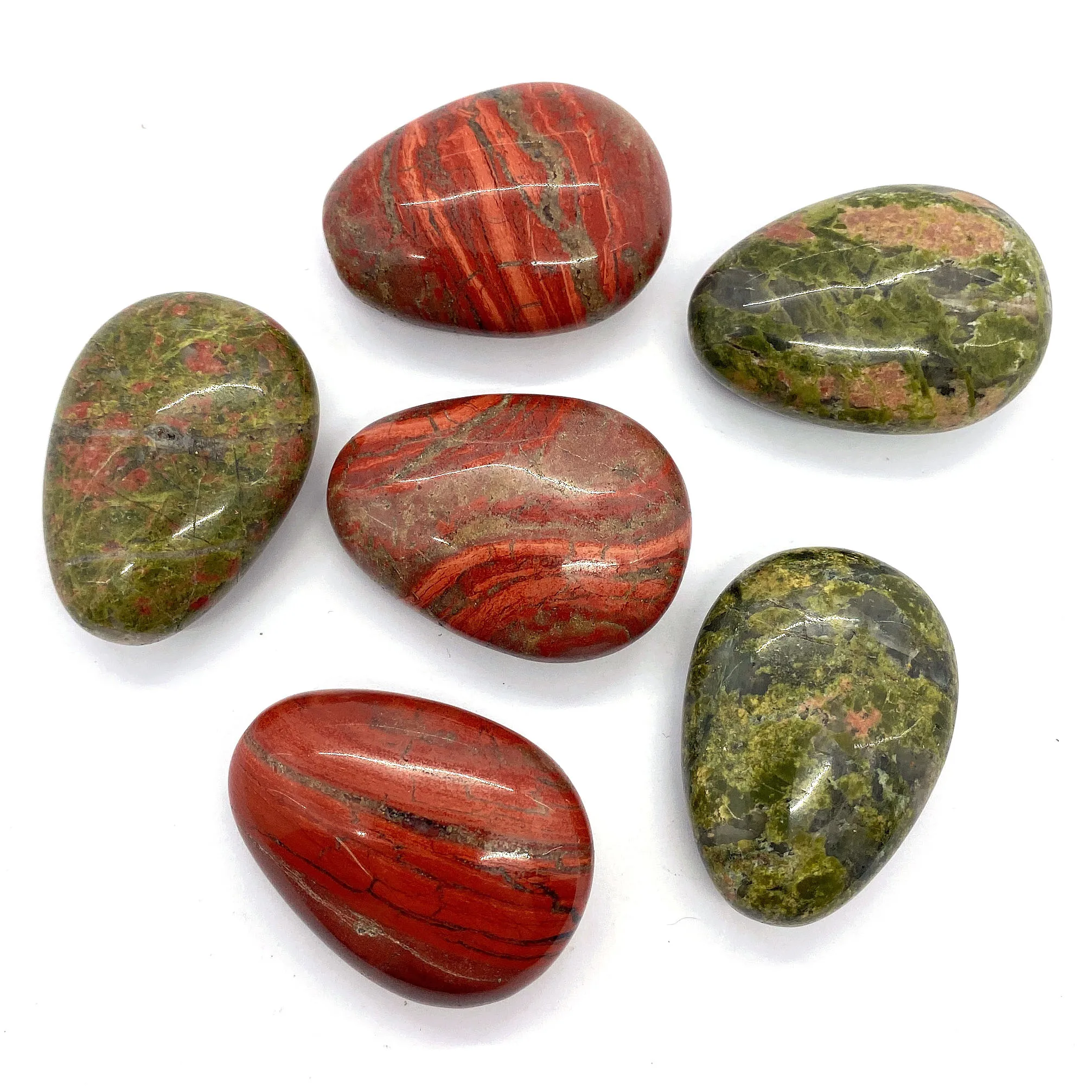 

Natural Stone Unakite Beads 27x38mm Water Drop Teardrop No Holes Bead DIY Jewelry Making Necklace Bracelet Earrings Loose Beads