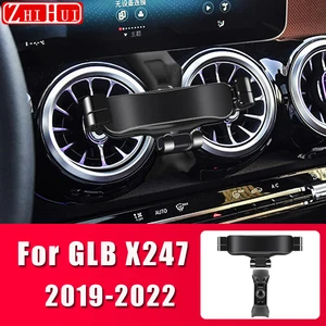 Car Styling Mobile Phone Holder For Mercedes Benz GLB X247 2019-2022 Air Vent Mount Bracket Gravity  in USA (United States)