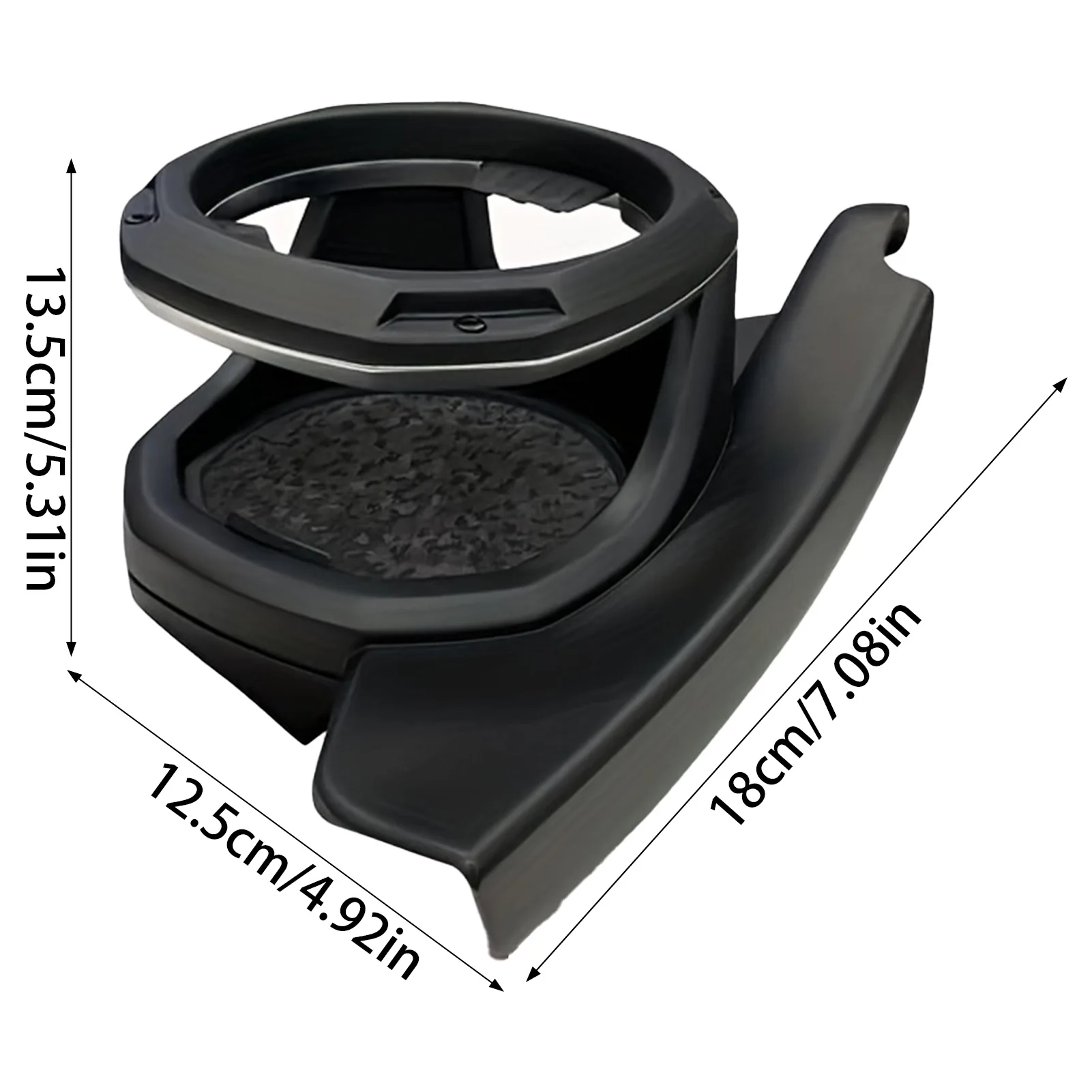 

Черный Хромированный Автомобильный Подстаканник Для Jeep Wrangler Gladiator, Крепящийся На Окно