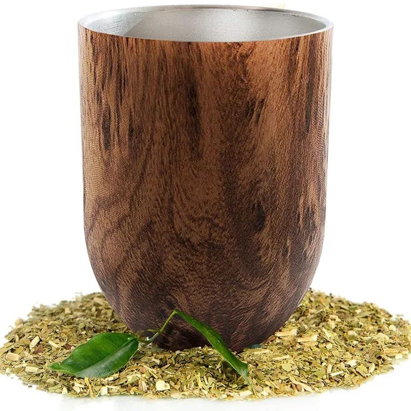 Чайный Сервиз Из Нержавеющей Стали На 12 Унций С Кофейной Тыквой Матовыми Чашками