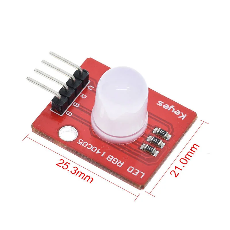 Электронный строительный блок RGB полноцветный светодиодный модуль цифровой вход