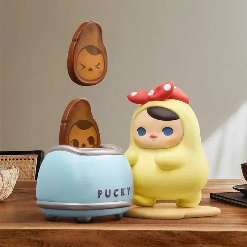 POP MART Pucky Home Time Series: Модные коллекционные фигурки-сюрпризы (Blind Box), милые модели, подарок на день рождения (art.: 3920d9e652b48) - 3920d9e652b48