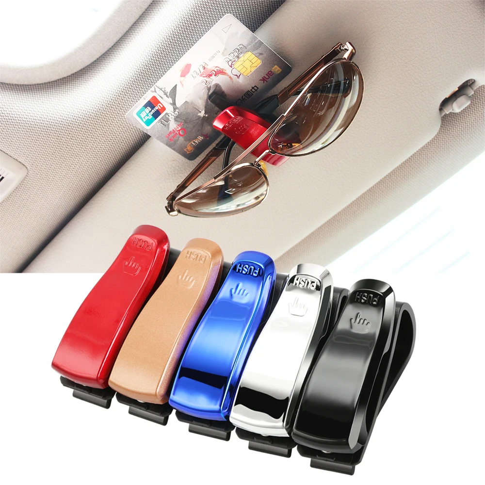 Автомобильный солнцезащитный козырек держатель для солнцезащитных очков чехол