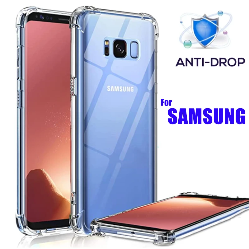

Cornor Thicken Case For Samsung Galaxy S9 S8 S10 Plus S20fe S22 Ultra A51 A71 A20 A50 A70 A11 A21S Note 20Ultra Shockproof Cover