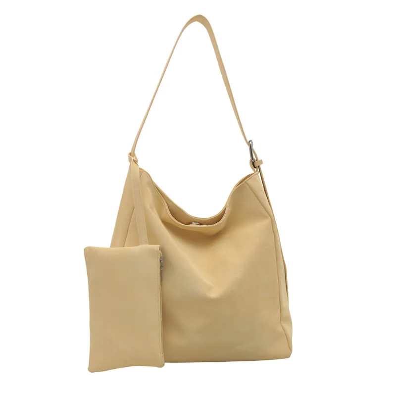 Новинка 2024 Модный комплект из двух предметов женская сумка с кошельком через