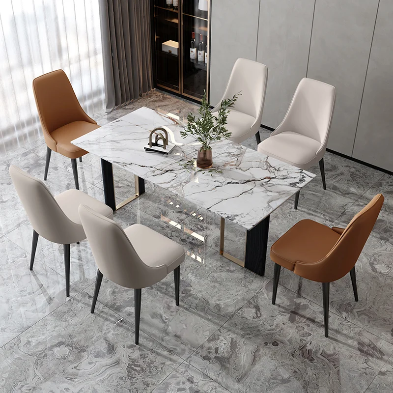 

Designer European Dining Chairs Modern Luxury Ergonomic Nordic Chair Dining Room Sillas De Comedor Interior Decoration