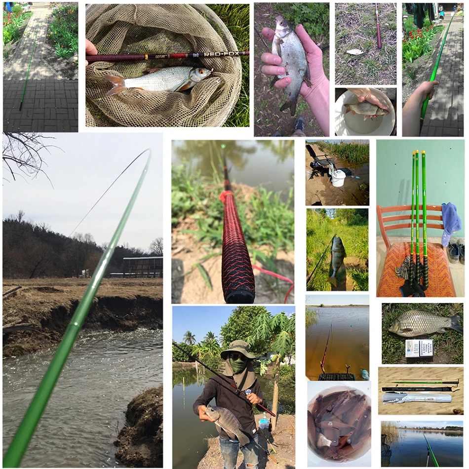 Телескопическая удочка Goture BREEZE Tenkara из углеродного волокна 3 6-7 2 м 32 т