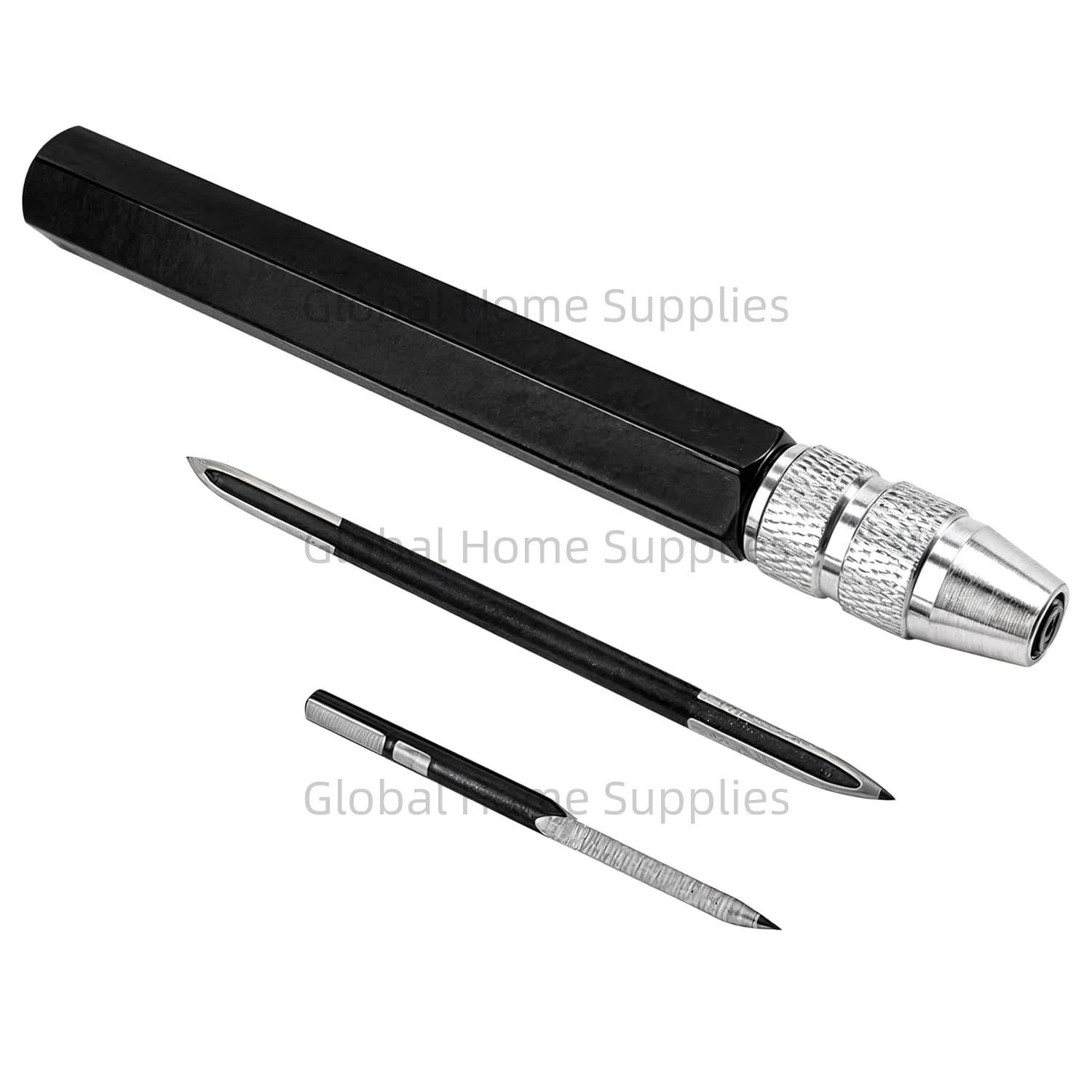 

3 шт. скребок для снятия заусенцев, регулируемое лезвие для обрезки, треугольный триммер, карандаш, стальной резак, развертка, удаление развертывания