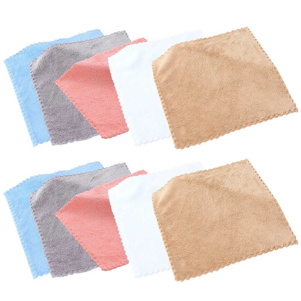 

10 шт., впитывающие полотенца для мытья посуды