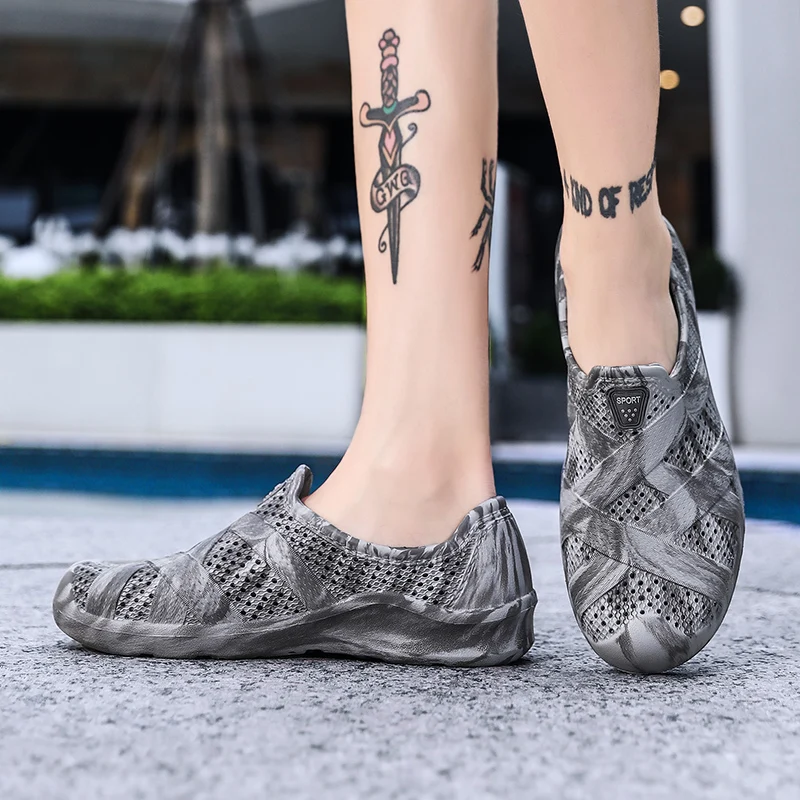 

Мужские сандалии, удобные мягкие, Нескользящие, для дома, летние кроссовки, разные цвета