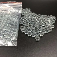 2000s hard high precision 233 5mm clear glass balls for board games ball run gametoy