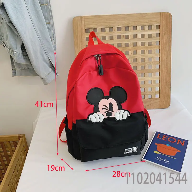 Disney Kids Backpack for Girl Boy Student Cute Mickey Mouse Schoolbag Waterproof Minnie Preschool Toddler Mini Bag Free Shipping