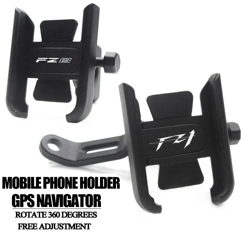 

New Motorcycle Handlebar Rearview Mirror Mobile Phone Holder GPS Stand Bracket For YAMAHA FAZER FZ1 FZ1S FZ1N FZ6 FZ8 FZ8N FZ8S