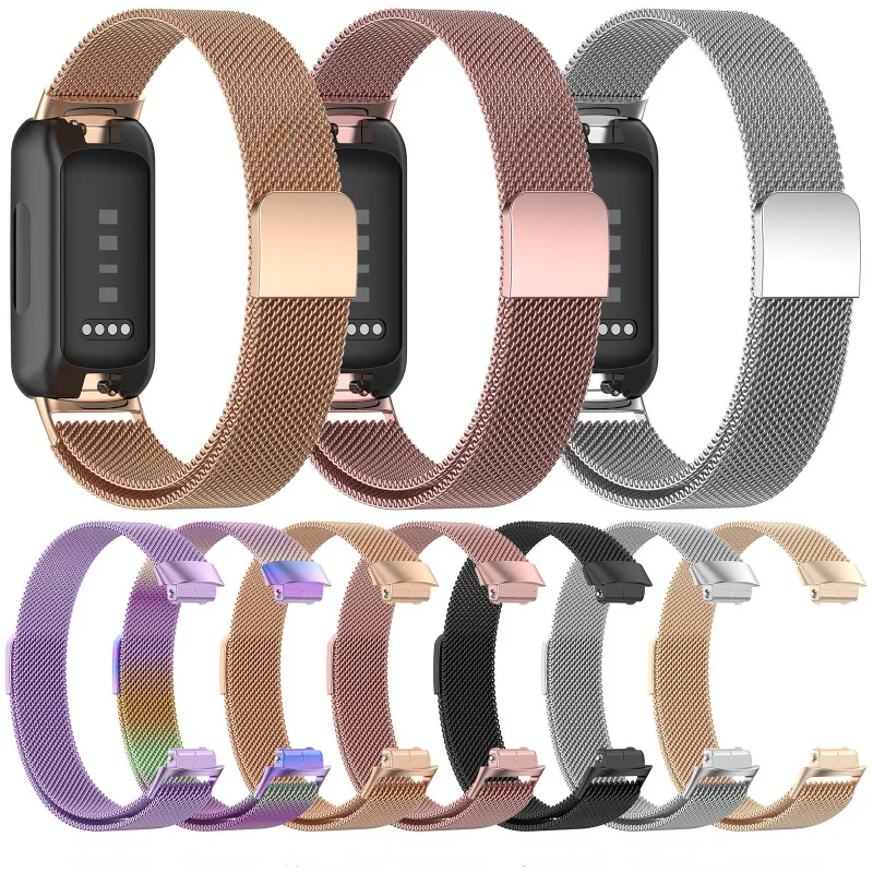Фото Ремешок для Fitbit Inspire3 Milan, металлический магнитный браслет из нержавеющей стали Milan для Inspire3 №2