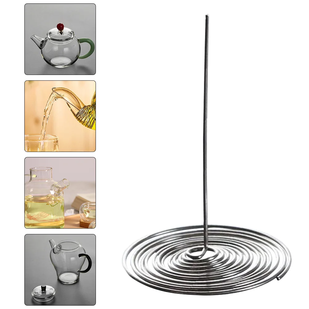 

Tea Strainer Filter Teapot Stainless Steel Spout Loose Infuser Kettlesteeper Brew Spring Residue Leaf Holder Drain Nozzle Spouts