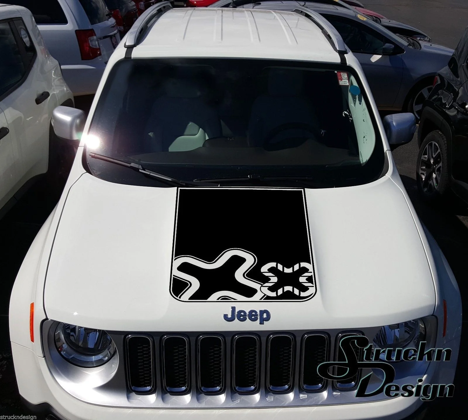 

Виниловая наклейка с логотипом для Renegade Hood