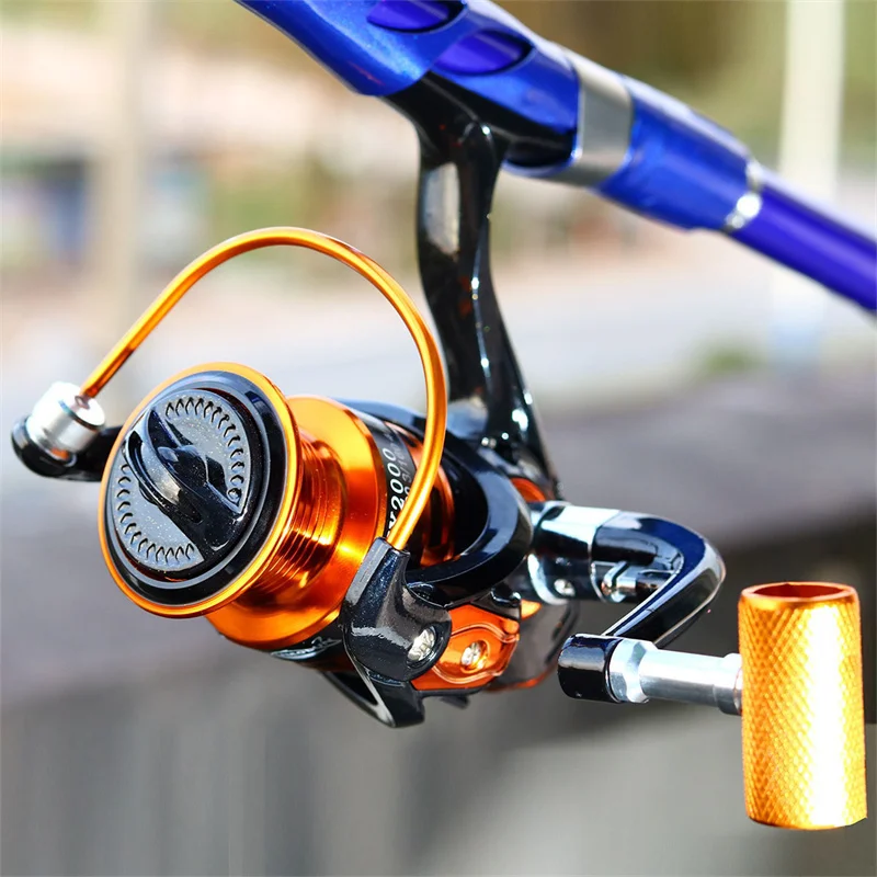 

Topline Tackle NEW Ultralight Spinning Saltwater Fishing Reel 1000-7000 Metal Spool Spinning Wheel for Sea Saltwater Carp Pesca