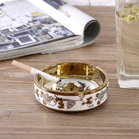 household european style high end ceramic ashtray personality trend multi functional ashtray without cover