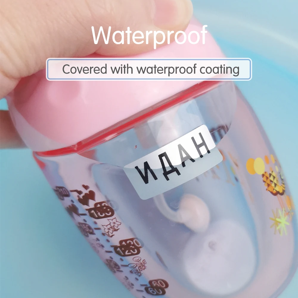 Стикеры с индивидуальным именем водонепроницаемые наклейки на заказ детские