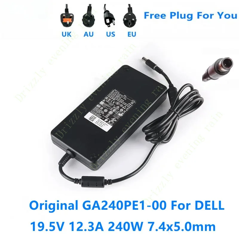 Оригинальное зарядное устройство переменного тока для блока питания ноутбука Dell