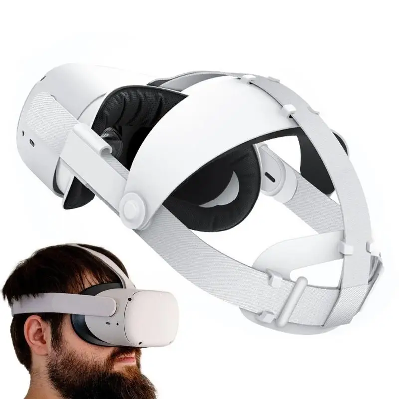 

Facial Cover Strap Breathable Headwear Face Cover Strap Replacement Strap With Enhanced Support Adjustable Fit VR Accessories
