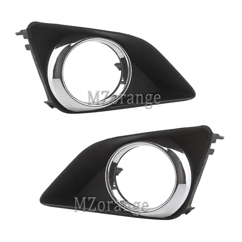 

Противотуманные фары светодиодные для Toyota Corolla 2007 2008 2009 2010, противотуманные фары в сборе, хромированная крышка, рамка, фары, автомобильные аксессуары