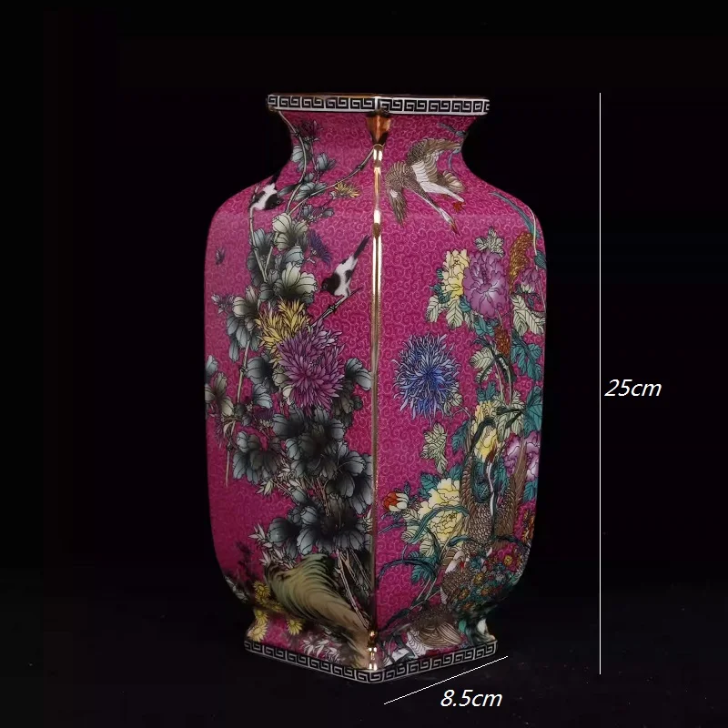 

Керамическая ваза Jingdezhen, имитация Цин цянлонг