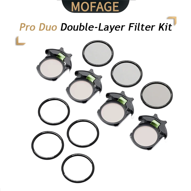 Набор двухслойных фильтров MOFAGE Pro Duo Series-FSND &amp мерцающий FSND 0 3 6 9 1 2 Pure Clear FSDN 1/4 1/8