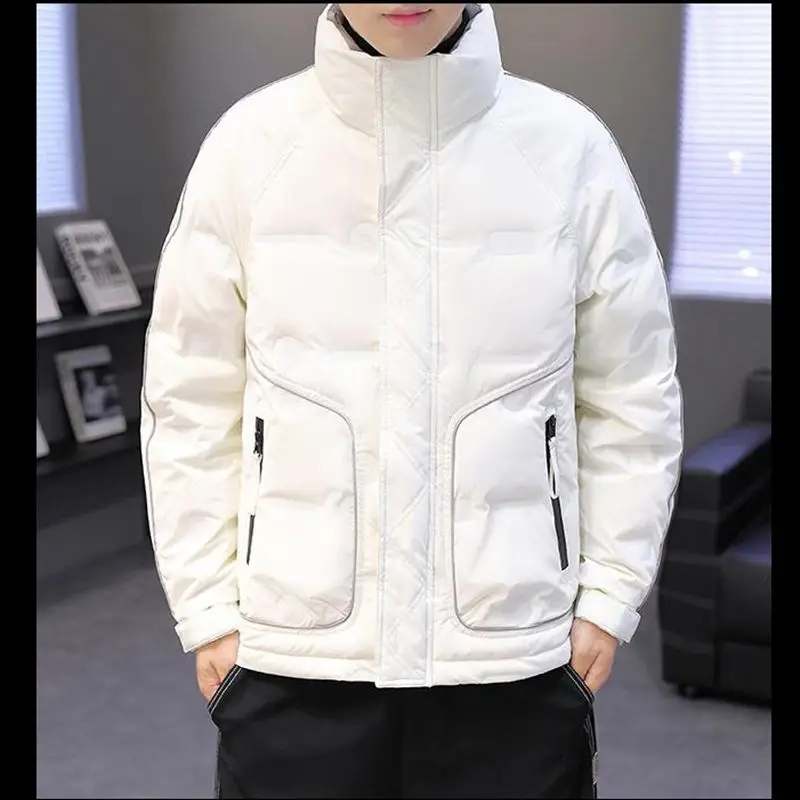 2023 New Autumn Winter Men's Fleece Warm Parkas Men Trend Thickening High Quality Loose Men Parkas Jackets Men Jackets Y54