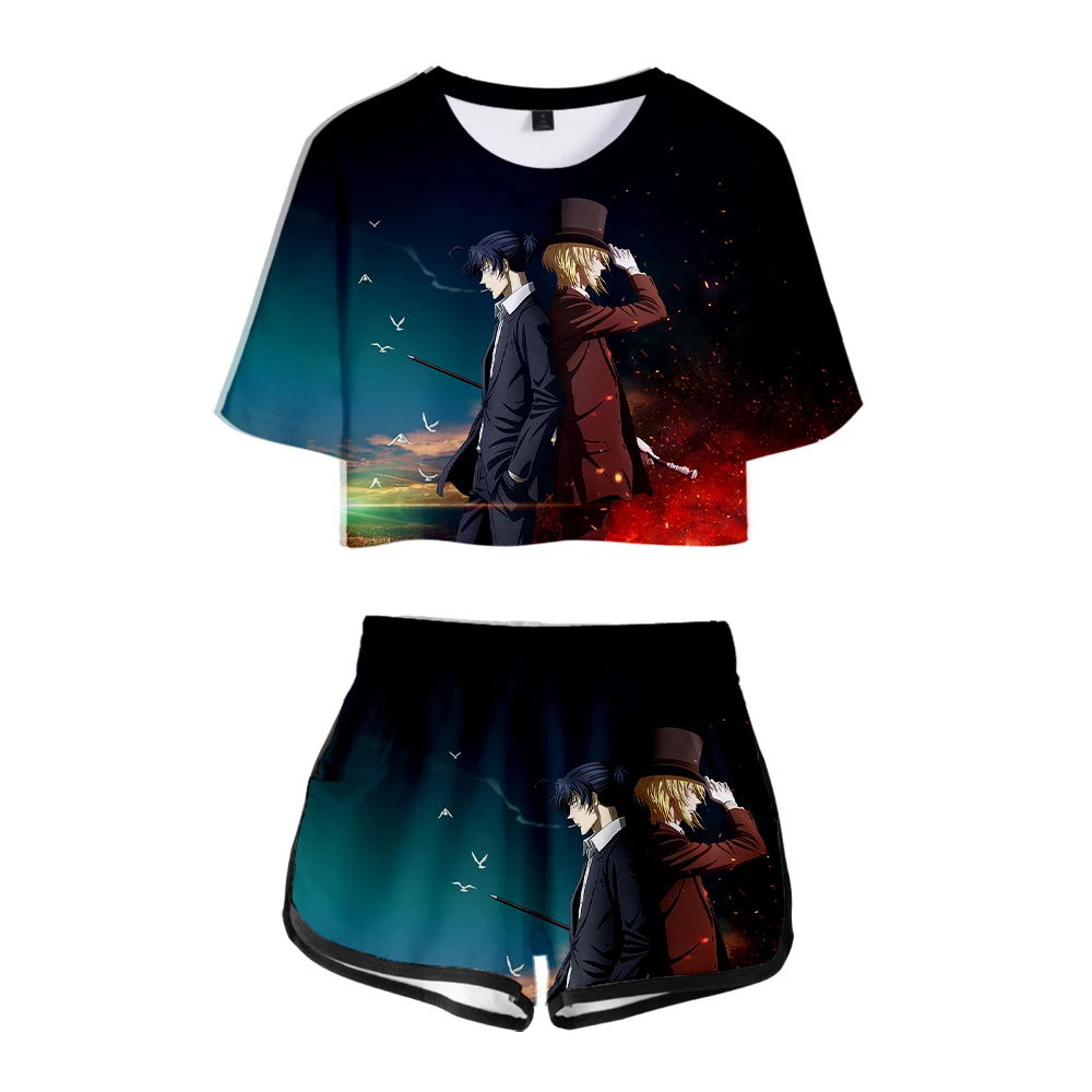 Комплект из 2 предметов WAMNI Moriarty the Patriot одежда в стиле Харадзюку женские шорты для